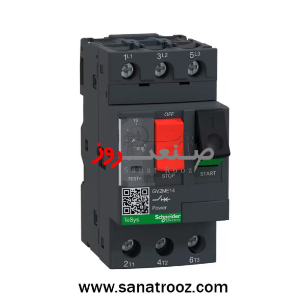 کليد حرارتی مغناطیسی رنج 6 تا 10 آمپر اشنایدر