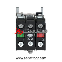 Schneider red push button without lamp