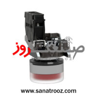 نقشه فنی و ابعاد پوش باتن XB4BP42