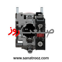 پوش باتن XB4BP42 نصب شده روی تابلو برق