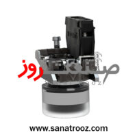 پوش باتن فلزی مشکی اشنایدر الکتریک با پوشش محافظ