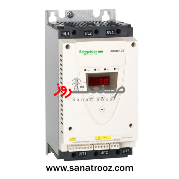 سافت استارتر 15 کيلو وات سه فاز ATS22 اشنایدر