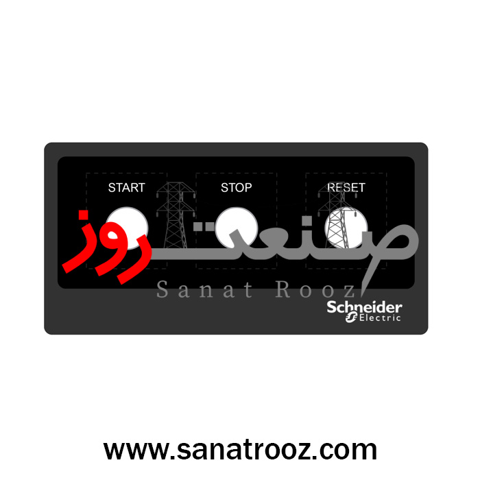 پنل پلاستیکی نگهدارنده برچسب اشنایدر الکتریک پنل راهنما ۲۰۰x۱۰۰ میلیمتر، قالب ۱، هارمونی XB5