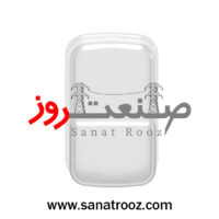 نمای روبرو از کاور واترپروف شاسی دوبل ZBA710 اشنایدر