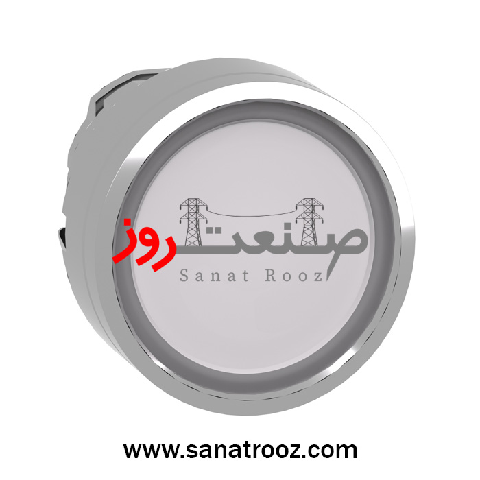 کلگی شاسی فلزی سفید سری Harmony XB4 کلگی پوش باتن فلزی سفید اشنایدر الکتریک