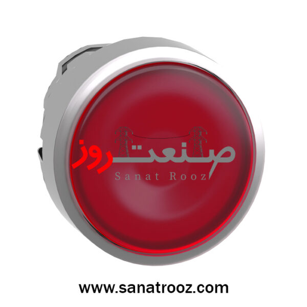 کلگی پوش باتن فلزی قرمز اشنایدر الکتریک