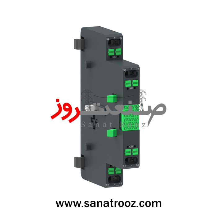 Schneider LAG8N203 Auxiliary Contact 2NO Second Row کنتاکت کمکی 2NO ردیف دوم کنتاکتور سری G اشنایدر الکتریک