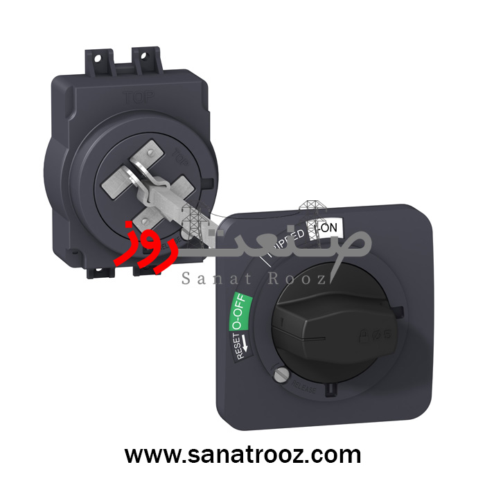 خرید دسته گردان EZAROTE Schneider دسته گردان شفت بلند کليد اتوماتیک فیکس EZC100 اشنایدر الکتریک