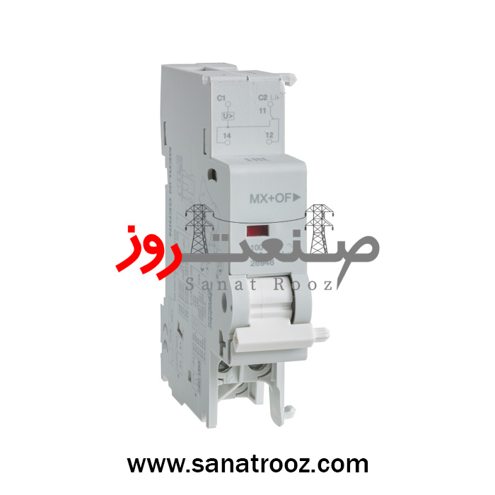 Schneider Multi9 Shunt Trip OF+MX رله جانبی شنت کلید مینیاتوری اشنایدر Multi9