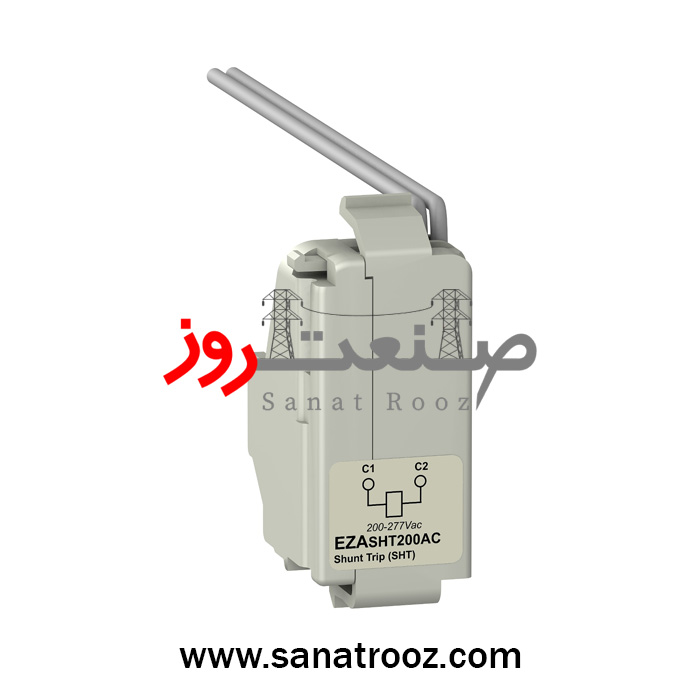 خرید رله شنت EZASHT024DC Schneider رله شنت کلید اتوماتیک فیکس 24 ولت DC اشنایدر