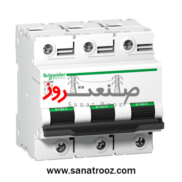 کلید مینیاتوری سه پل 100 آمپر AC اشنایدر 10KA