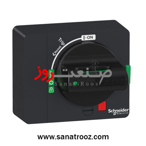 جانبی کلید حرارتی اشنایدر GV4 دسته گردان مستقیم