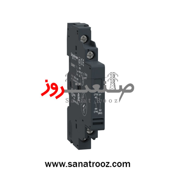 کنتاکت کمکی 1NO+1NC کناری با ترمینال پیچی اشنایدر الکتریک