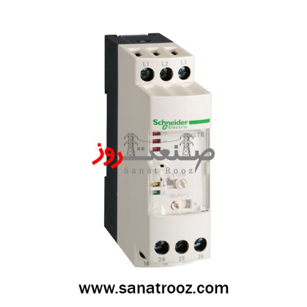 رله کنترل فاز آستانه ولتاژ افت ولتاژ 300 تا 430 ولت اشنایدر