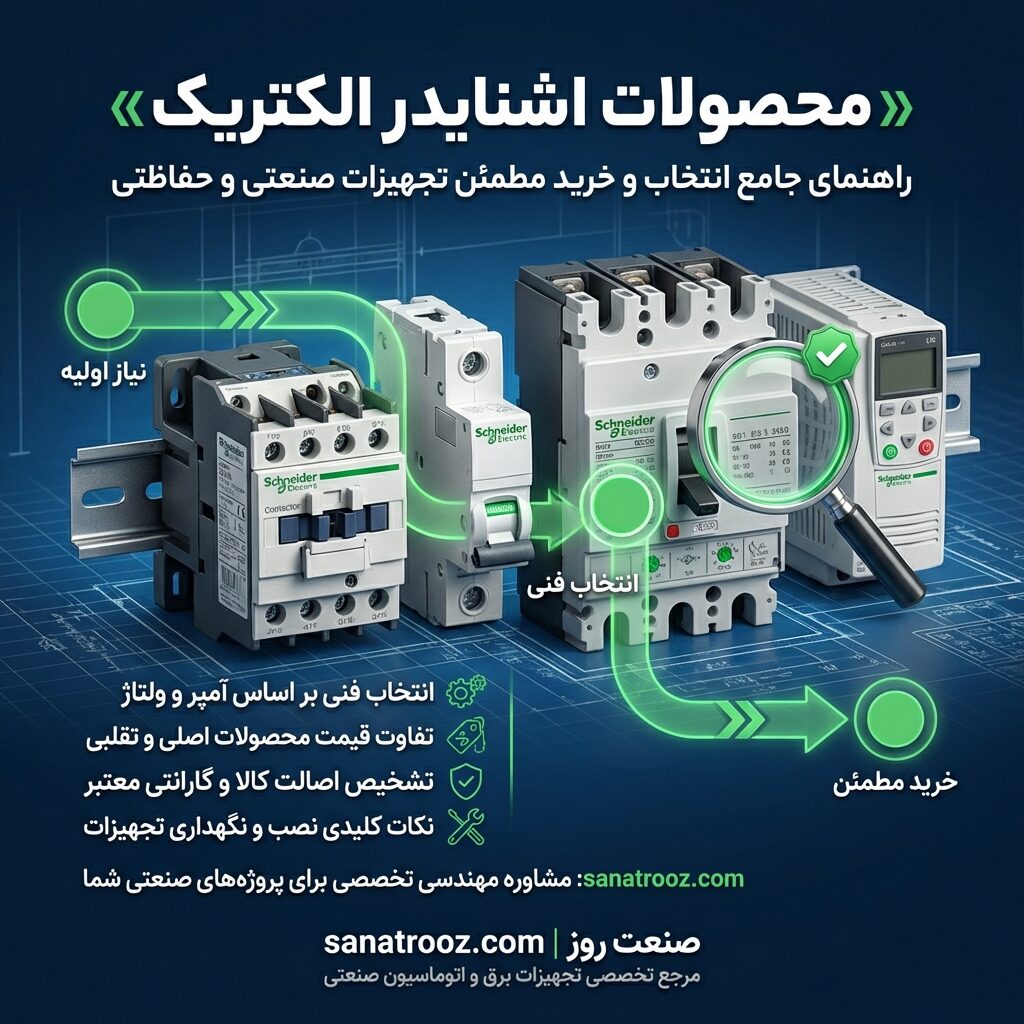 محصولات اشنایدر الکتریک