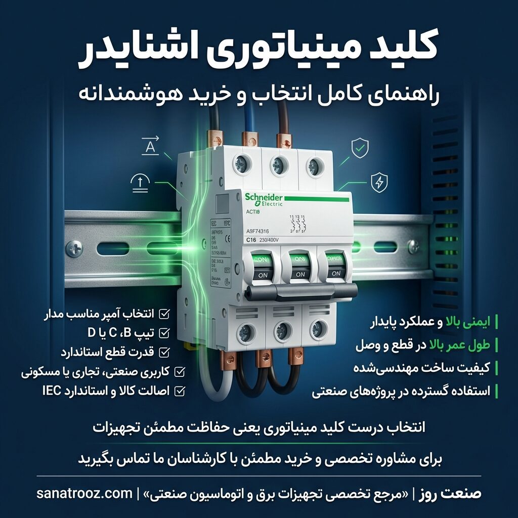 کلید مینیاتوری اشنایدر