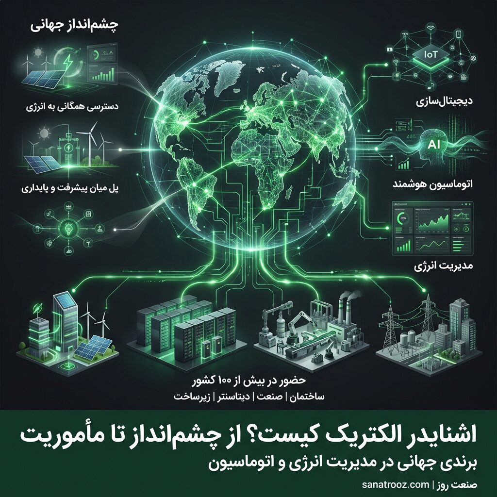 اشنایدر الکتریک کیست؟ از چشمانداز تا مأموریت