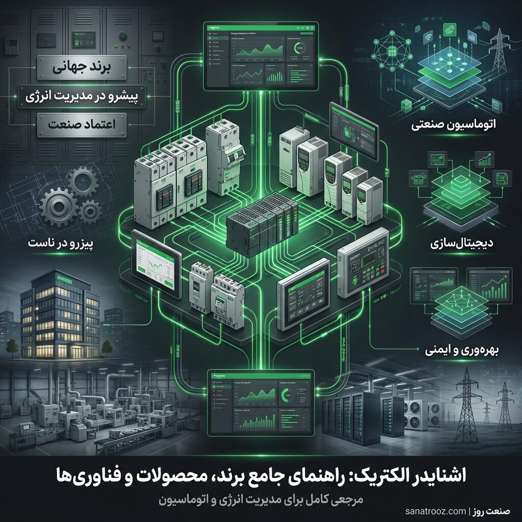 اشنایدر الکتریک: راهنمای جامع برند، محصولات و فناوریها