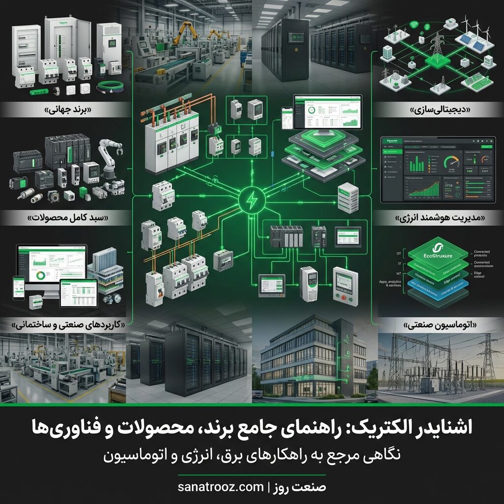 اشنایدر الکتریک: راهنمای جامع برند، محصولات و فناوری‌ها