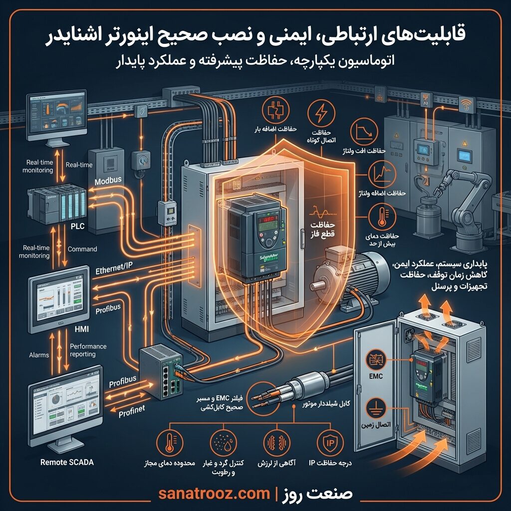 قابلیتهای ارتباطی و اتوماسیون