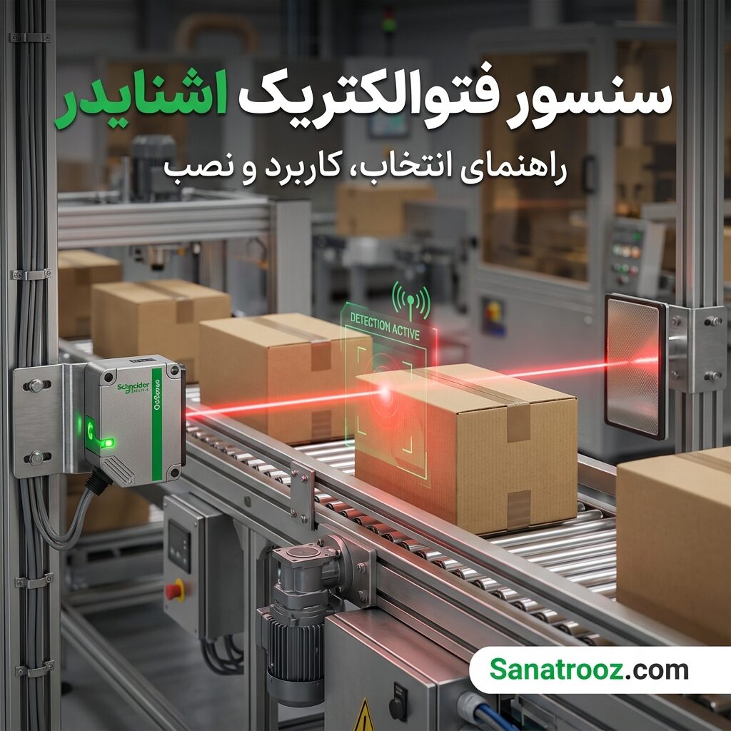 سنسور فتوالکتریک اشنایدر