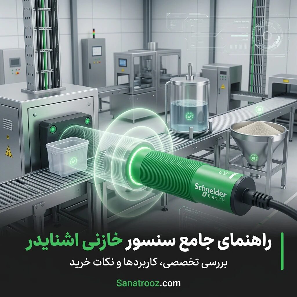 راهنمای جامع سنسور خازنی اشنایدر؛ بررسی تخصصی، کاربردها و نکات خرید