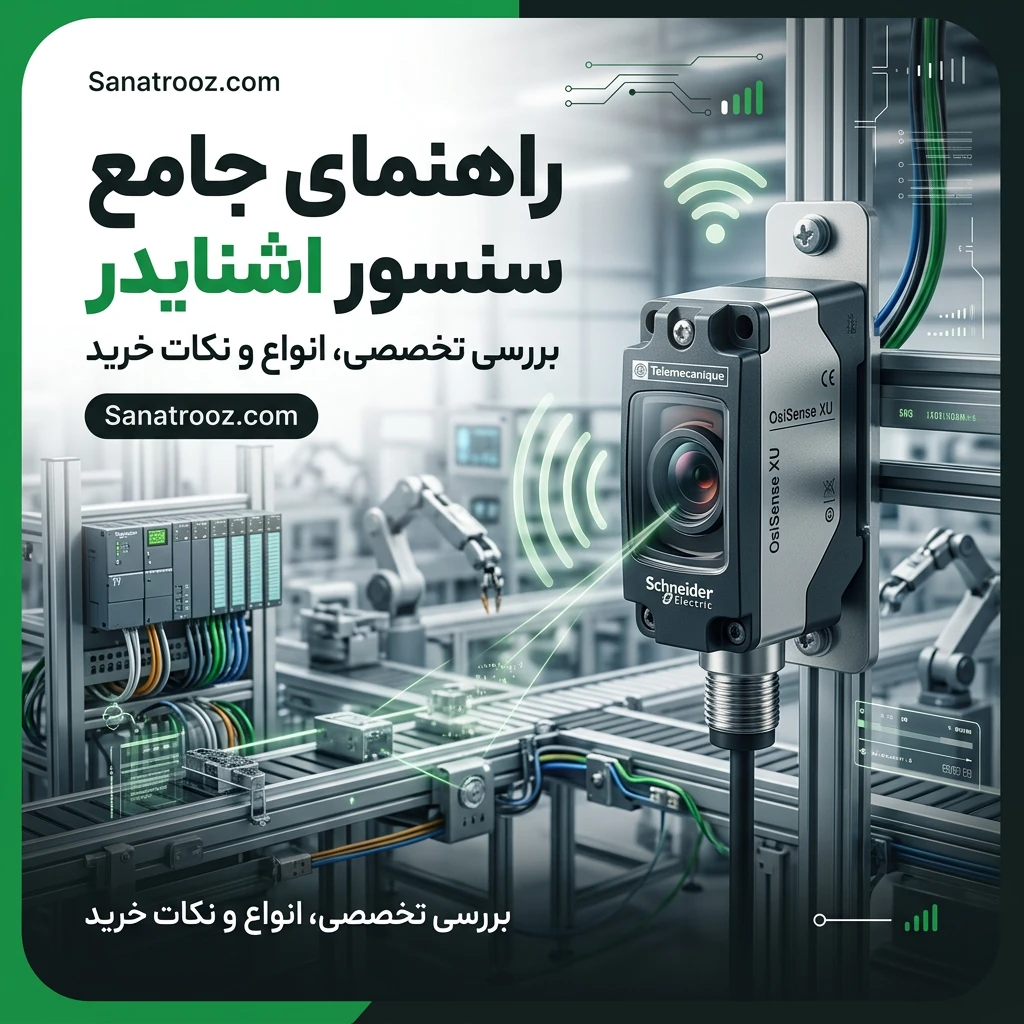 جایگاه سنسور اشنایدر در اتوماسیون مدرن