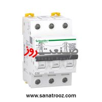 کلید مینیاتوری سه پل 32 آمپر AC/DC اشنایدر الکتریک