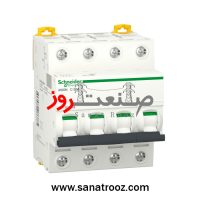 کلید مینیاتوری چهار پل 50 آمپر AC اشنایدر 6KA