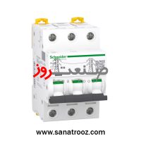 کلید مینیاتوری سه پل 4 آمپر AC/DC اشنایدر الکتریک