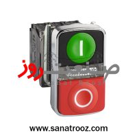 استارت استوپ دوبل چراغ دار 24 ولت فلزی اشنایدر الکتریک