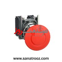 امرجنسی قارچی فلزی با کنتاکت 1NC+1NO اشنایدر الکتریک