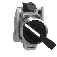 نمای جلویی سلکتور سه حالته قفلشو فلزی اشنایدر الکتریک