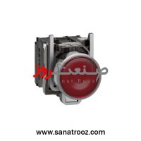 پوش باتن LED داخلی 220 ولت فلزی قرمز اشنایدر الکتریک